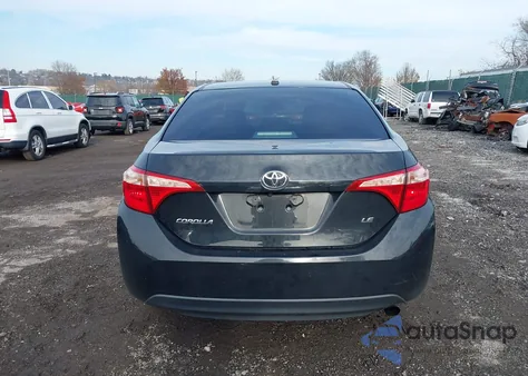 2017 Toyota Corolla Le from USA, damaged, VIN 2T1BURHE4HC750326